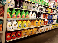 Earthquake in the detergent aisle