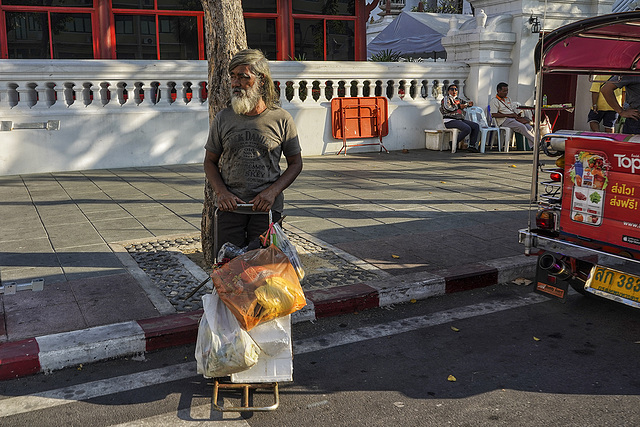 Le père Noël de Bangkok.