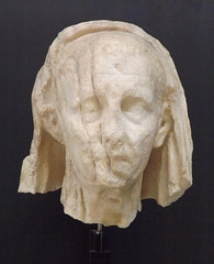 Veiled Male Head from Pozzuoli in the Museo Campi Flegrei, June 2013