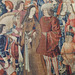 Detail of The Unicorn is Killed and Brought to the Castle- The Unicorn Tapestries in the Cloisters, October 2010