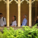 People in the Cloisters