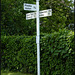 North Aston signpost