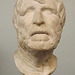 Marble Head of an Old Man, Perhaps the Poet Hesiod (Pseudo-Seneca) in the British Museum, May 2014
