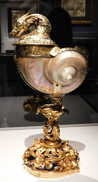 Turban Snail Cup and Cover in the Metropolitan Museum of Art, February 2020
