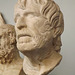 Marble Head of an Old Man, Perhaps the Poet Hesiod (Pseudo-Seneca) in the British Museum, May 2014