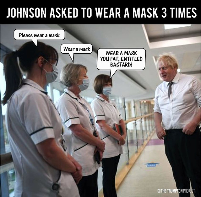 cvd - no-mask Johnson