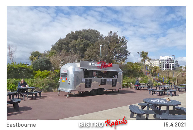 Bistro Rapide mobile cafe Eastbourne 15 4 2021