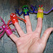 Rubber Ugly Finger Aliens