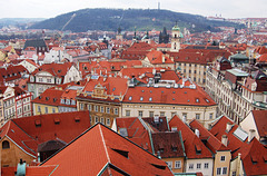 Mikulaska, Prague from the tower of the Old Town Hall