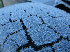 Frost on a Tyre