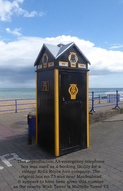 Wish Tower AA box no 73 Eastbourne 15 4 2021
