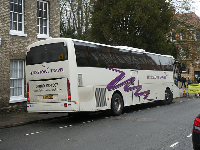Felixstowe Travel M30 FXO (YJ12 CHK)  in Bury St. Edmunds - 23 Nov 2019 (P1050954)