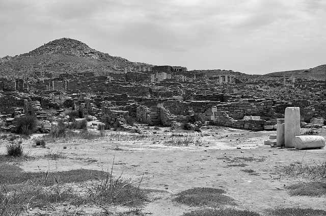 Delos - ruins of a once great civilisation