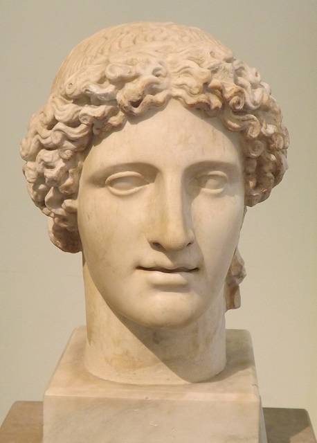 Head of Apollo (Kassel-Type) in the Naples Archaeological Museum, July 2012