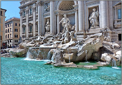 Roma : La Fontana di Trevi