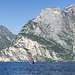 Sailboarding at Lake Garda