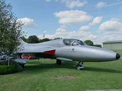 Former Royal Navy Hawker Hunter T8C XE665/G-BWGM