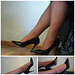 Teresa / Belles jambes et escarpins noirs