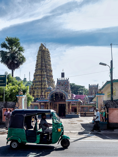 Sri Lanka tour - the fifth day, Hindu Tamil temple in Matale