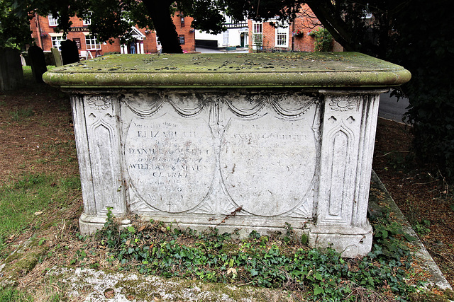 Clarke Memorial, Halesworth Churchyard, Suffok