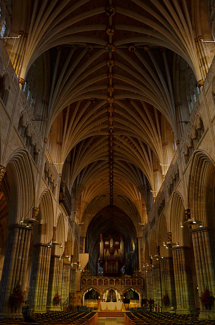 Exeter, Cathedral Interior