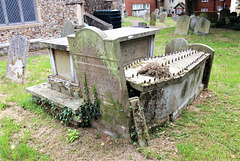 John and Mary Wade memorial churchyard, Halesworth, Suffolk