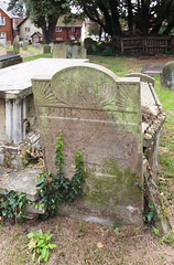 John and Mary Wade memorial churchyard, Halesworth, Suffolk