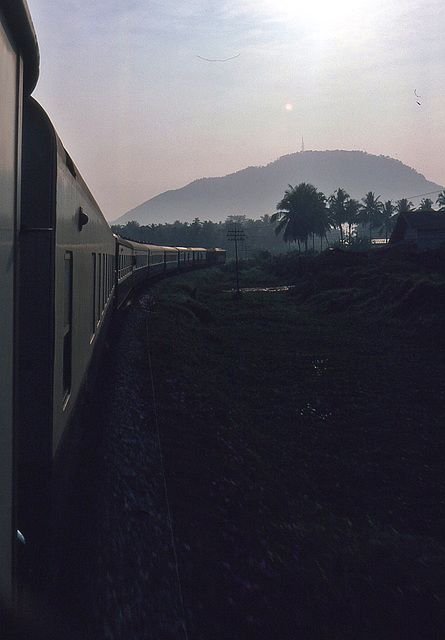 Richtung Bankok 1981