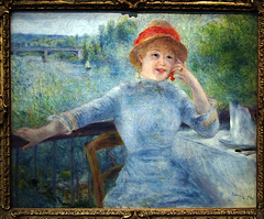 Alphonsine Fournaise , de Pierre Auguste Renoir