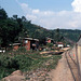Kleinst Bahnhof und Kreuzungsmöglichkeit der Züge in Thailand 1981