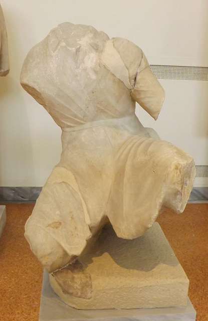 Funerary Statue of a Scythian from the Kerameikos in the National Archaeological Museum in Athens, May 2014