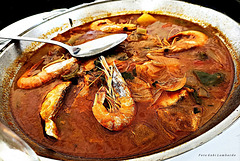 enjoy the big Portuguese fish soup!