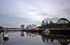Gateshead Riverside Architecture