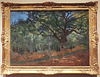 The Bodmer Oak, Fontainebleau Forest by Monet in the Metropolitan Museum of Art, July 2018