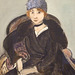 Detail of Marguerite Wearing a Hat by Matisse in the Metropolitan Museum of Art, August 2010