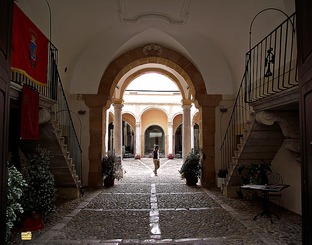 Entrance to a palazzo