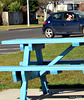 Car on Picnic Table