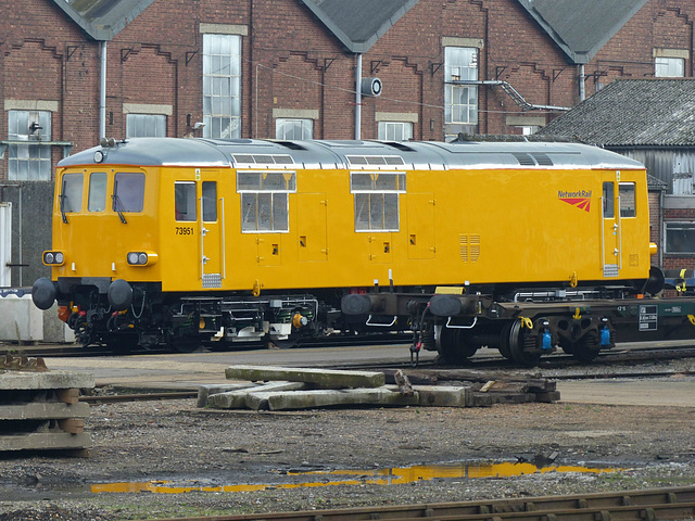 73951 at Eastleigh - 26 October 2015