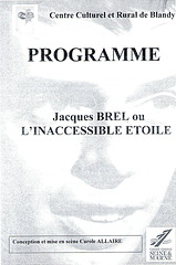 Concert Jacques Brel à Blandy-les-Tours le 05/05/2007