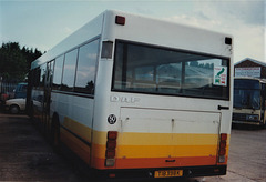 Former Trans Island Bus Services (Singapore) TIB 398K at a workshop near Pampisford, UK – 17 Jun 1997 (360-10)