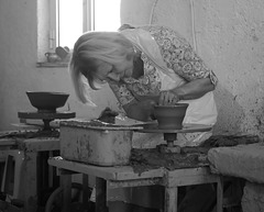 Pottery - finishing touches