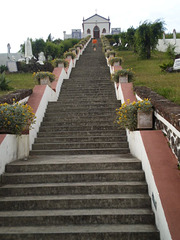 Stairway to the Chapel of Our Lady of Fátima (1924).