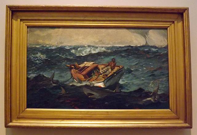 The Gulf Stream by Winslow Homer in the Metropolitan Museum of Art, February 2013