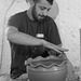 Making an elaborate vase in Crete