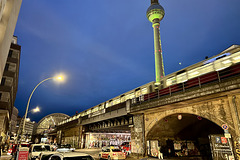 Berlin 2023 – View of Berlin Alexanderplatz station