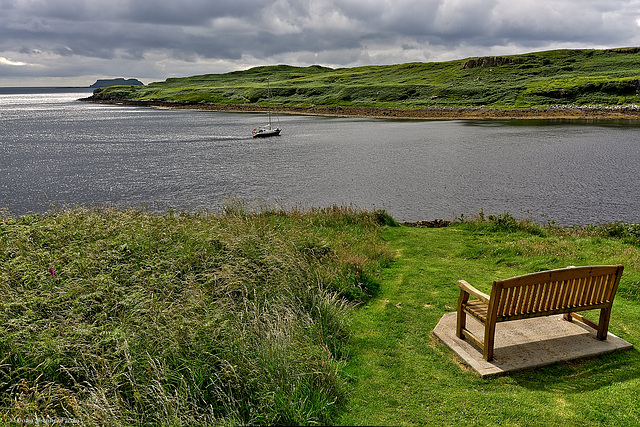 Bench with a View - Loch Bracadale