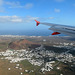 Anflug Lanzarote