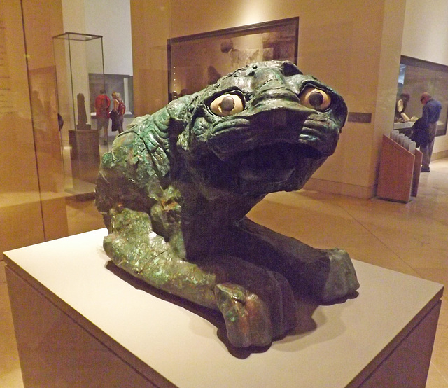 Statue of a Lion from Mari in the Louvre, June 2013