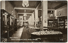 WP2113 WPG - VIEW OF INTERIOR STORE OF D.R. DINGWALL… JEWELLERS
