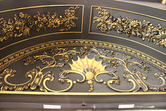 Detail of Doorcase, Chinese Drawing Room, Ground Floor, Grimsthorpe Castle, Lincolnshire